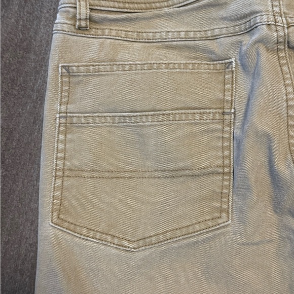Rei Cooperative Men’s Pants Reinforced Knees Khaki Size 32x32 Actual (32x31) - Picture 8 of 11